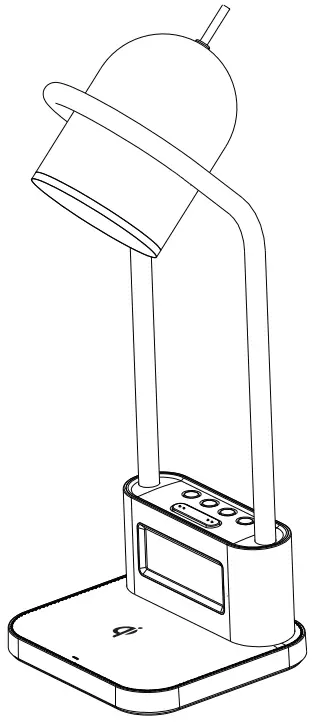 Sheffield LABS W24QA LED Table Lamp - Fig