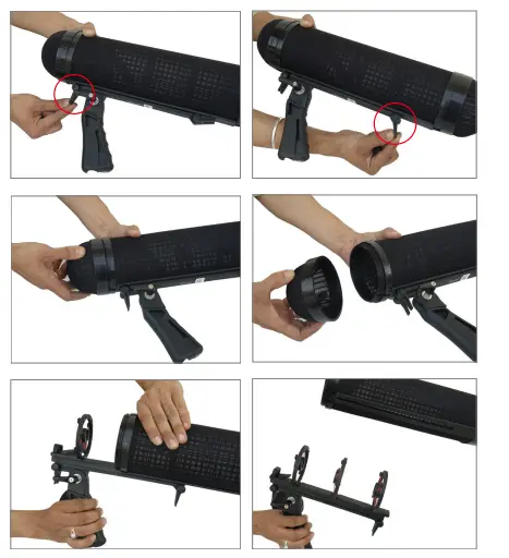 PROAIM BMP-40R Blimp Mic Windshield fig 3