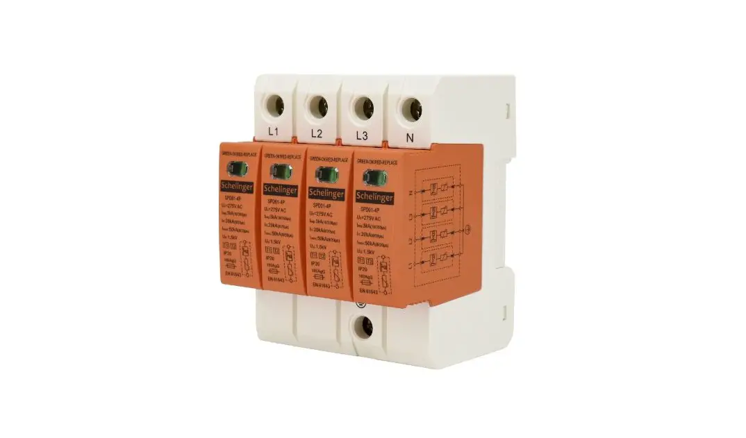 Schelinger Spd01-4p-b+c Surge Protection Installation Guide Schelinger Spd01-4p-b+c Surge Protection Installation Guide