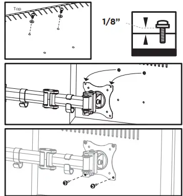 UPLIFT DESK MON052 Moontower Dual Monitor Arm-fig10
