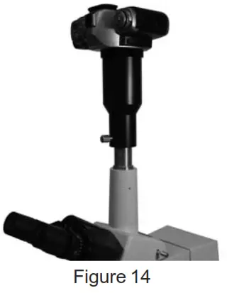 VEE GEE 1421BRi Van Guard 1400 Series Professional Compound Microscope - 14