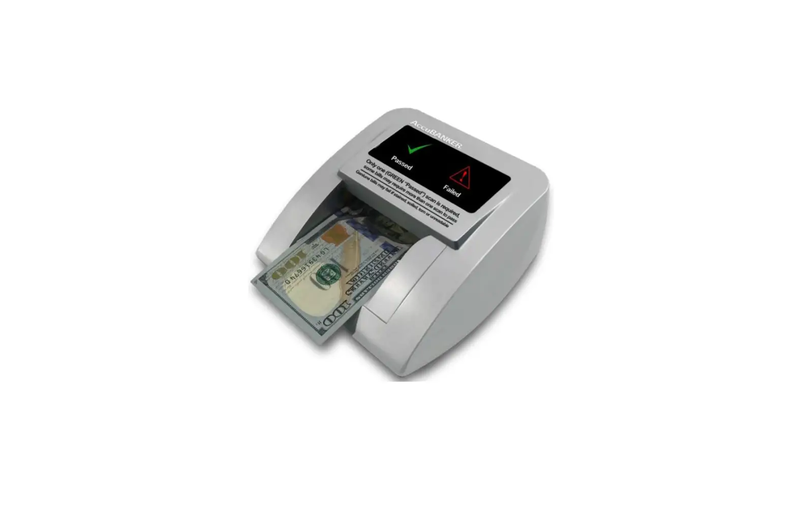 Accubanker D470 Quadscan 4 Way Counterfeit Detector User Guide
