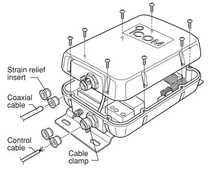 iCOM AH-4 HF 50 Mhz Automatic Antenna - figure 1