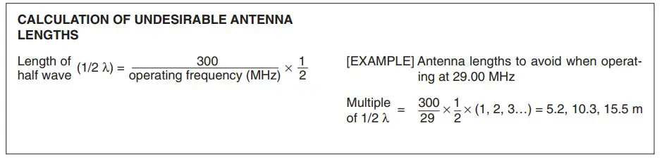 iCOM AH-4 HF 50 Mhz Automatic Antenna - figure 11