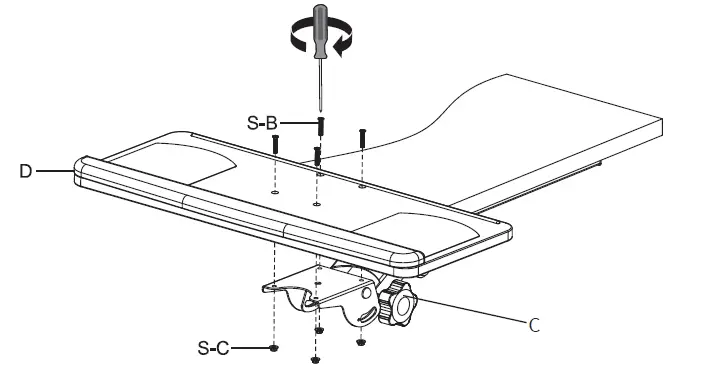 VIVO MOUNT-KB01 Silver Under Desk Keyboard Tray FIG 6