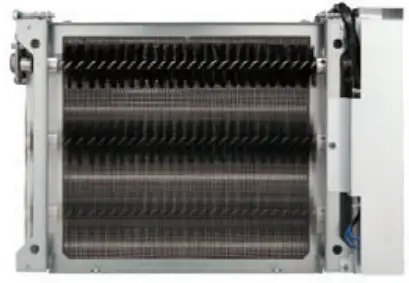 Turbo air TGF 35SD N Two Swing Glass Display Door Freezers - Condenser