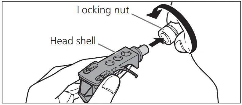 Technics SL 1200G Direct Drive Turntable System - Attaching