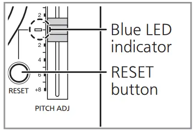 Technics SL 1200G Direct Drive Turntable System - Blue LED