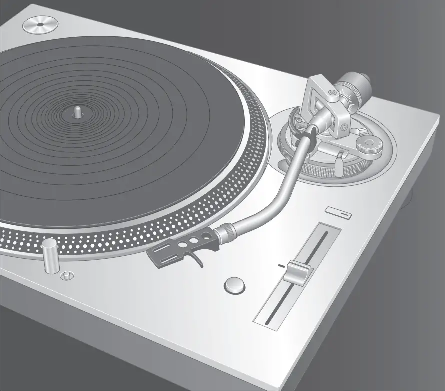 Technics SL 1200G Direct Drive Turntable System - fig