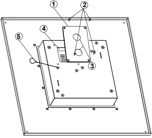 VENTURE LIGHTING AC0003 Recessed Canopy Fixture - FIg 2