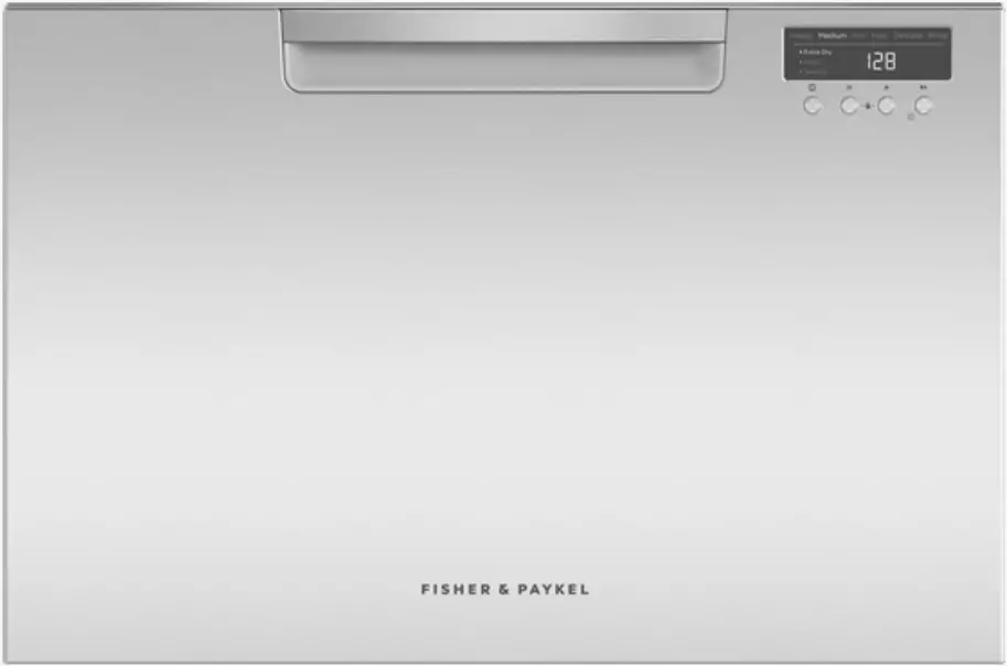 FISHER PAYKEL DD60SCX9 Sanitise Single DishDrawer Dishwasher