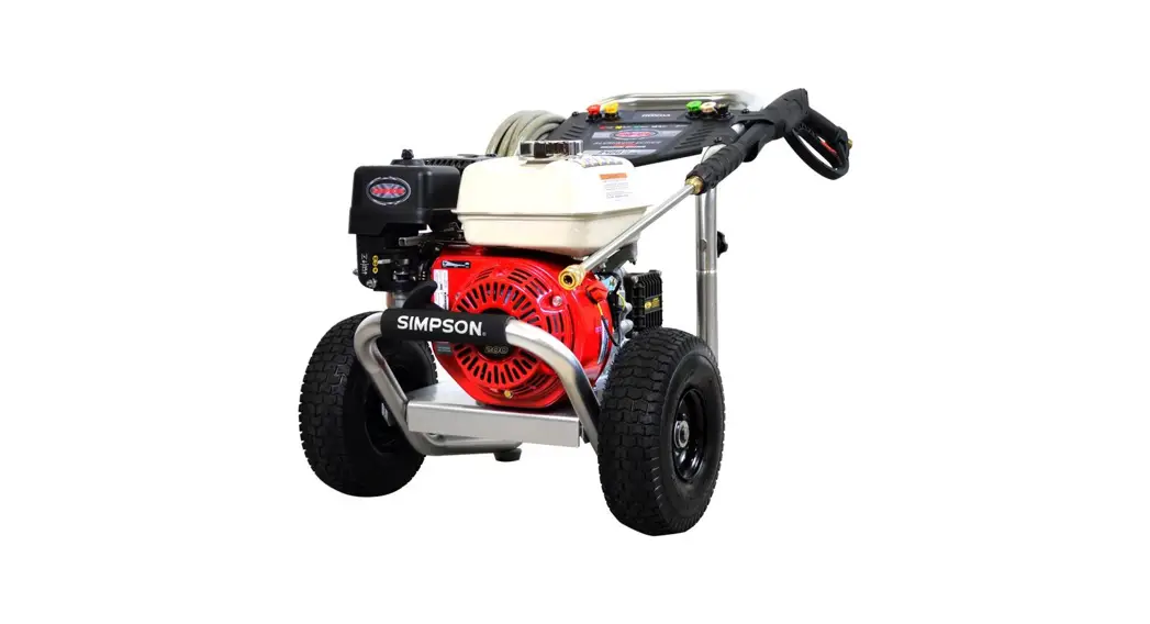 Simpson 60689 Professional Pressure Washer Instruction Manual