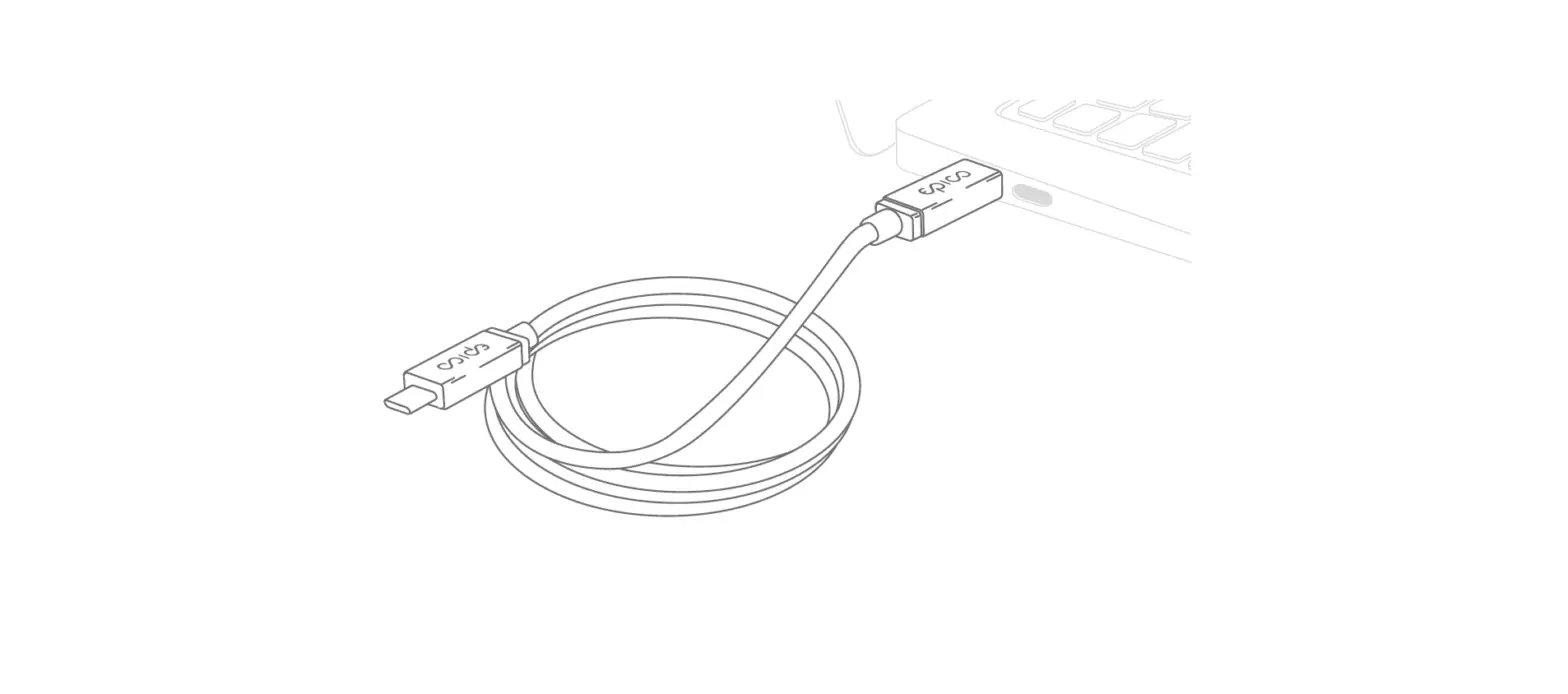Epico 9915141900013 Thunderbolt 4 Braided Cable User Manual