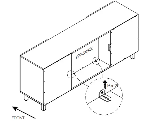 NAPOLEON NEFE26-3120WN Electric Fireplace Media Console-40