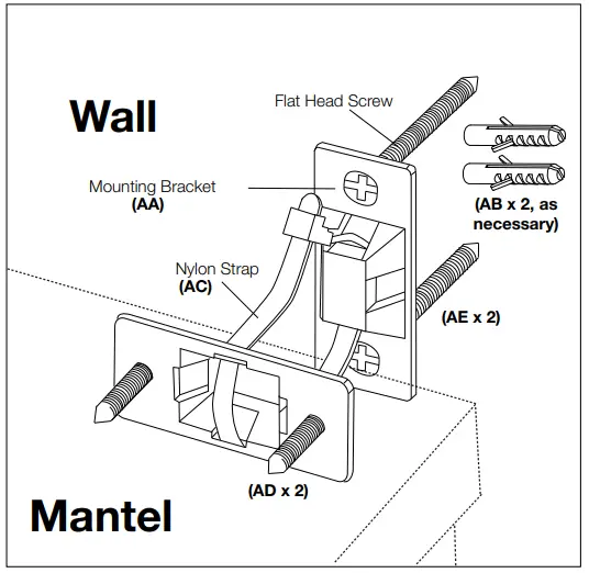 NAPOLEON NEFE26-3120WN Electric Fireplace Media Console-41
