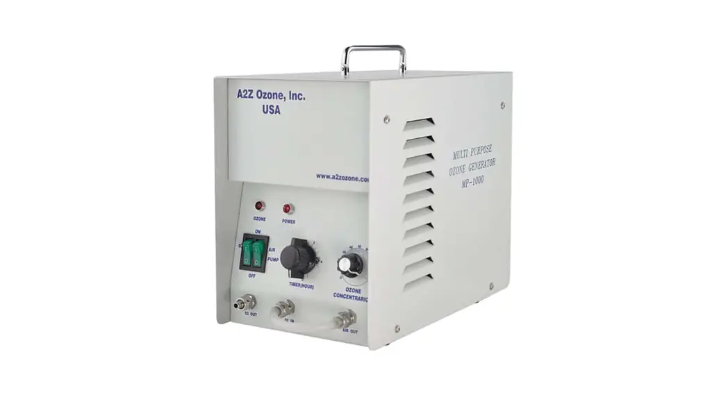 Wiltec 61898 Ozone Generator Instruction Manual