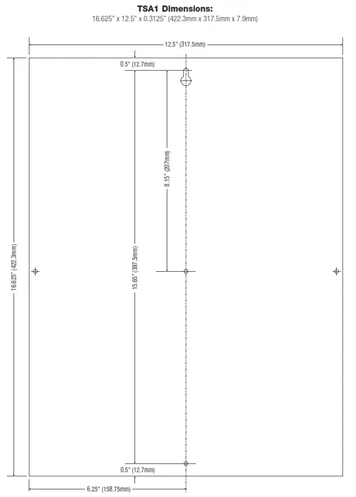 Altronix Trove1SA1, TSA1, Trove2SA2, TSA2 TROVE Outdoor Enclosure Backplane - fig 7