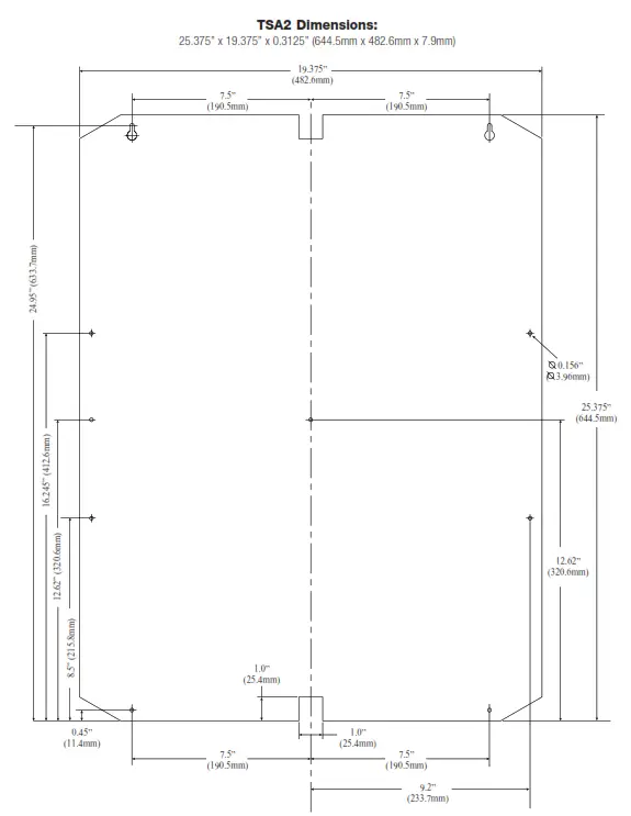 Altronix Trove1SA1, TSA1, Trove2SA2, TSA2 TROVE Outdoor Enclosure Backplane - figgf