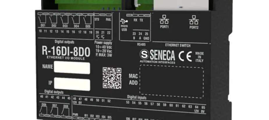 Seneca Ze-4di-2ai-2do Modbus Mixed Io Modules Instruction Manual Seneca Ze-4di-2ai-2do Modbus Mixed Io Modules Instruction Manual
