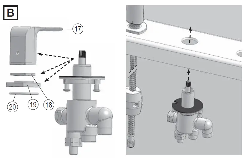 RAVAK Flat FL 026.00 4 Hole Bath Water Tap FIG (13)