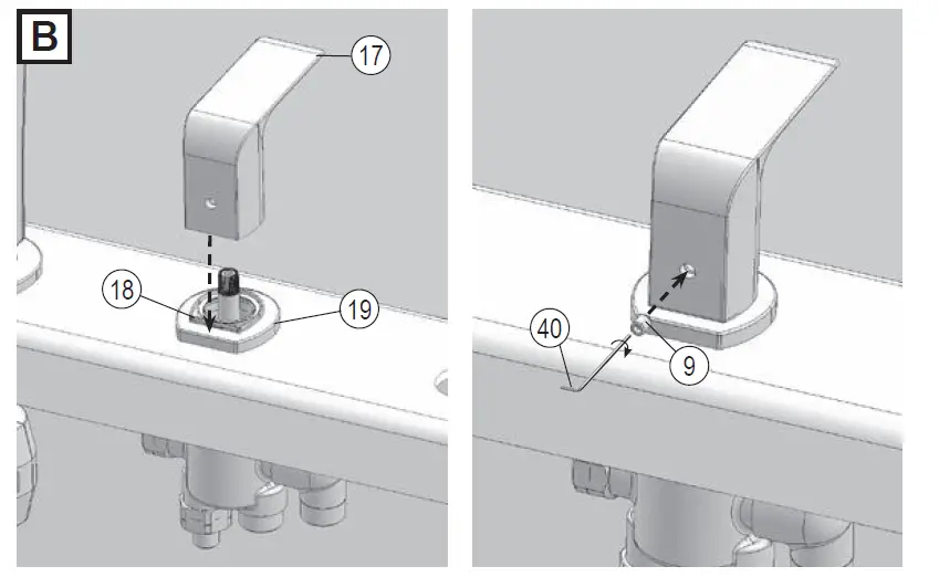 RAVAK Flat FL 026.00 4 Hole Bath Water Tap FIG (16)