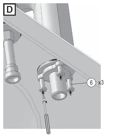 RAVAK Flat FL 026.00 4 Hole Bath Water Tap FIG (24)