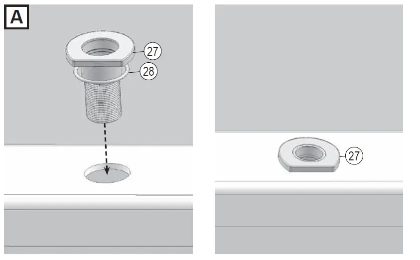 RAVAK Flat FL 026.00 4 Hole Bath Water Tap FIG (6)