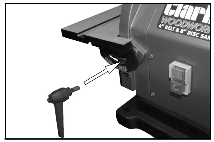 Clarke CS48 Belt Disc Sander - ASSEMBLY 1