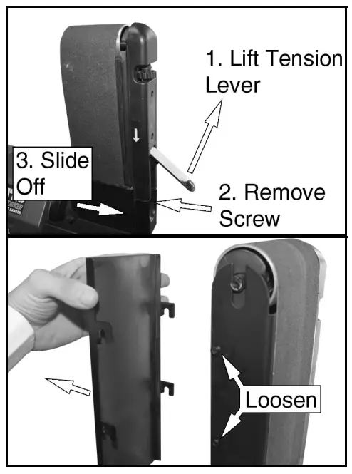 Clarke CS48 Belt Disc Sander - ASSEMBLY 12