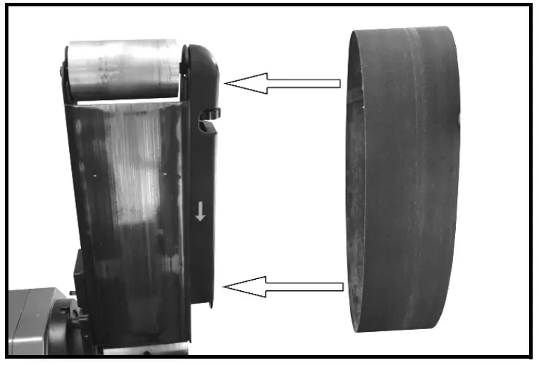 Clarke CS48 Belt Disc Sander - ASSEMBLY 13