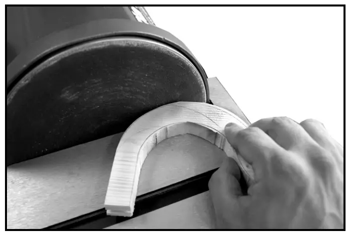 Clarke CS48 Belt Disc Sander - ASSEMBLY 9