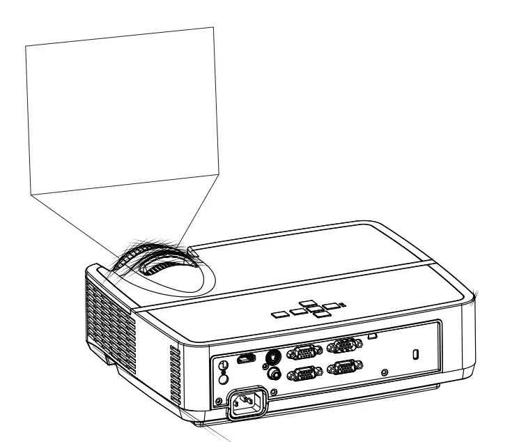 InFocus IN114 Portable DLP Projector-35