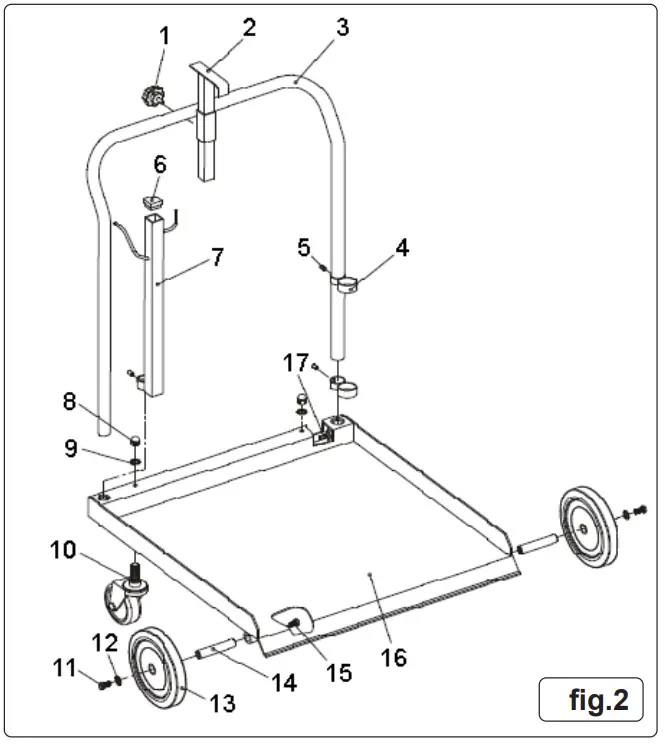 SEALEY AK4561D.V2 Air Operated Oil Dispensing System - ASSEMBLY