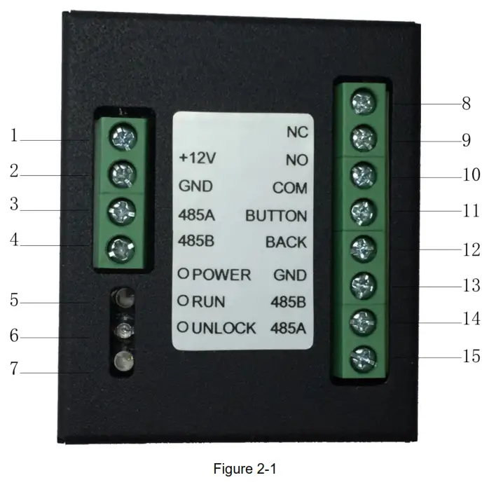 dahua DEE1010B Video Intercom Extension Module - Connections