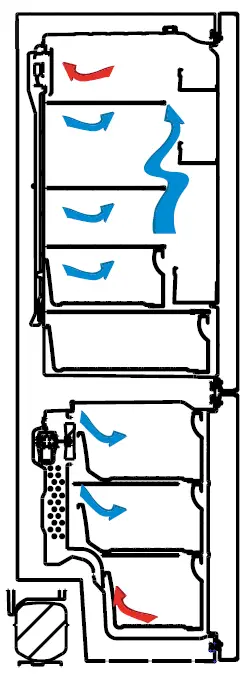 KERNAU-KFRC-20163-NF-B-Combi-Refrigerator-Freezer-Fridge-fig-8
