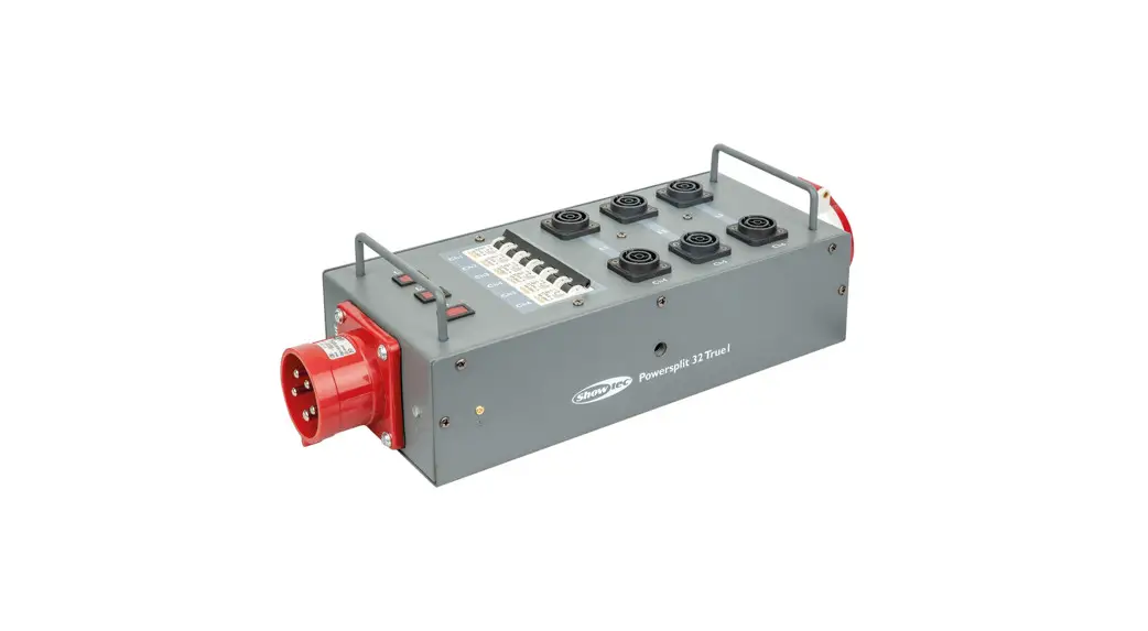 Show Gear Powersplit 32 True1 Splitbox User Manual Show Gear Powersplit 32 True1 Splitbox User Manual