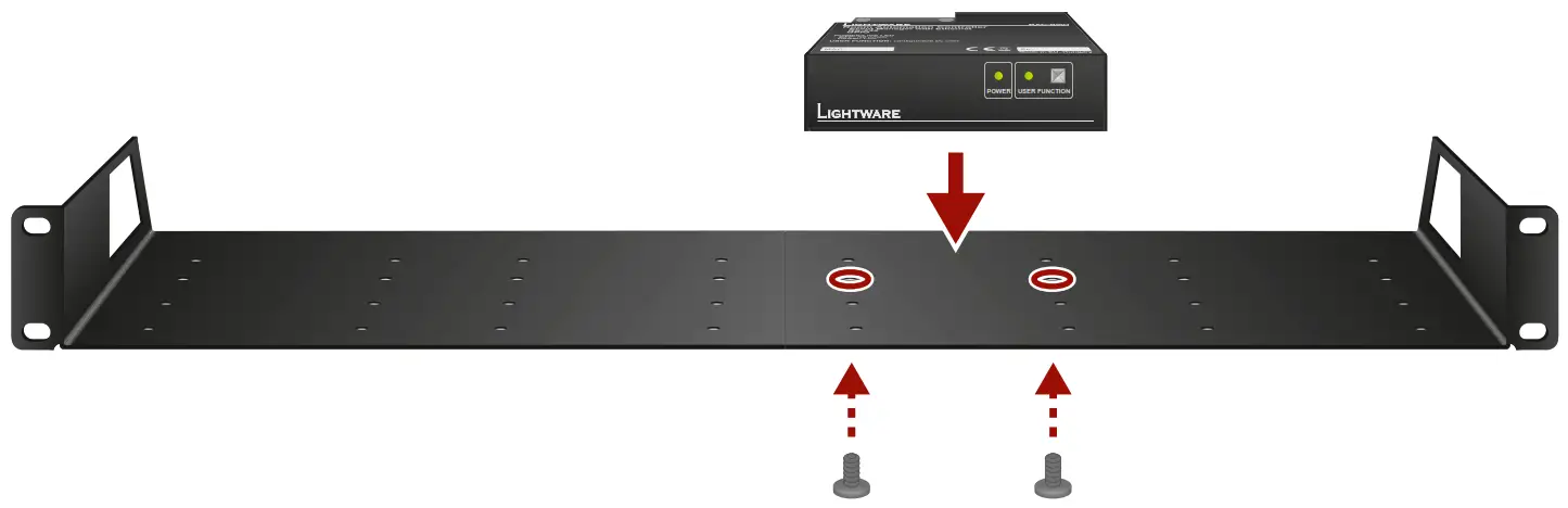 LIGHTWARE RAC B501 Room Automation Controller - Rack Mounting