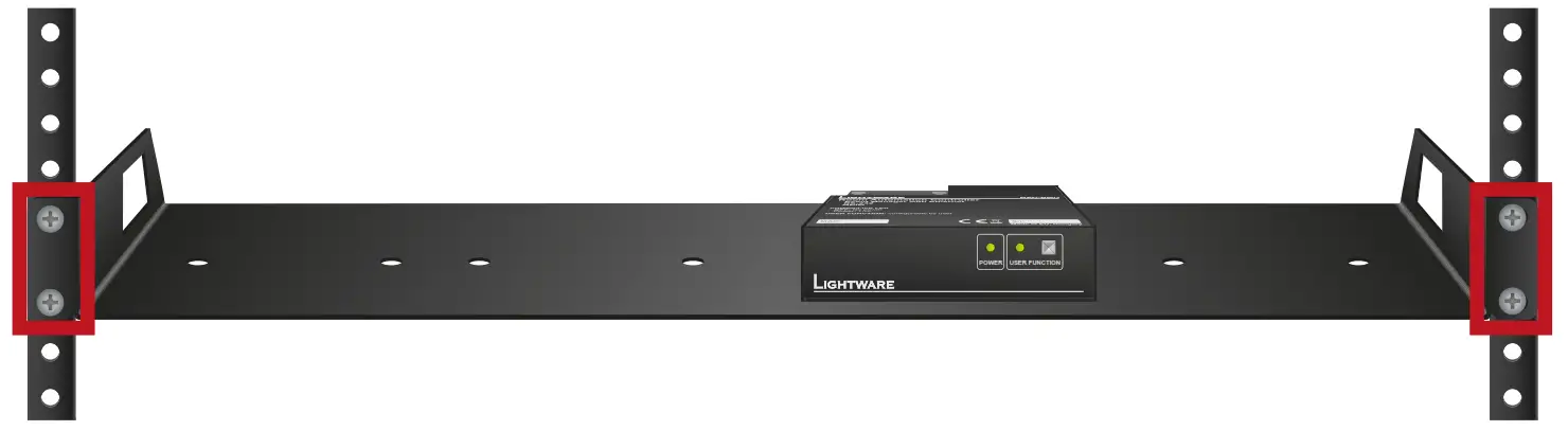 LIGHTWARE RAC B501 Room Automation Controller - Rack Mounting1