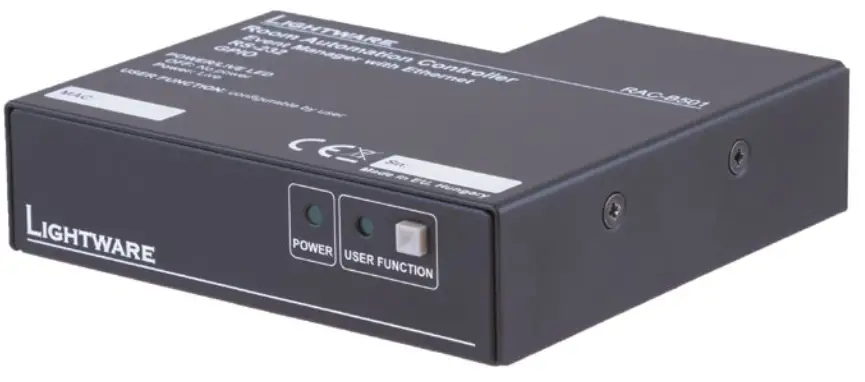 LIGHTWARE RAC B501 Room Automation Controller