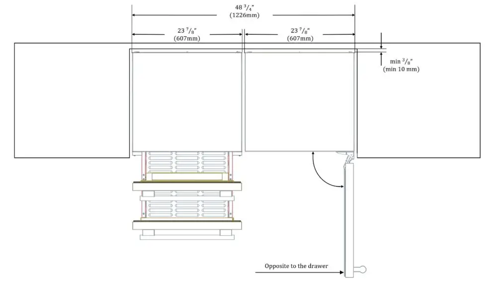 Thermador T24UC905DP Refrigerator Freezer - swing door appliance