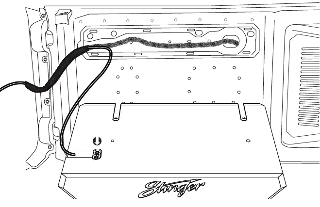 Stinger-TXFBB12-12-Inch-Swing-Gate-Mounted-Subwoofer-Enclosure-FIG-12