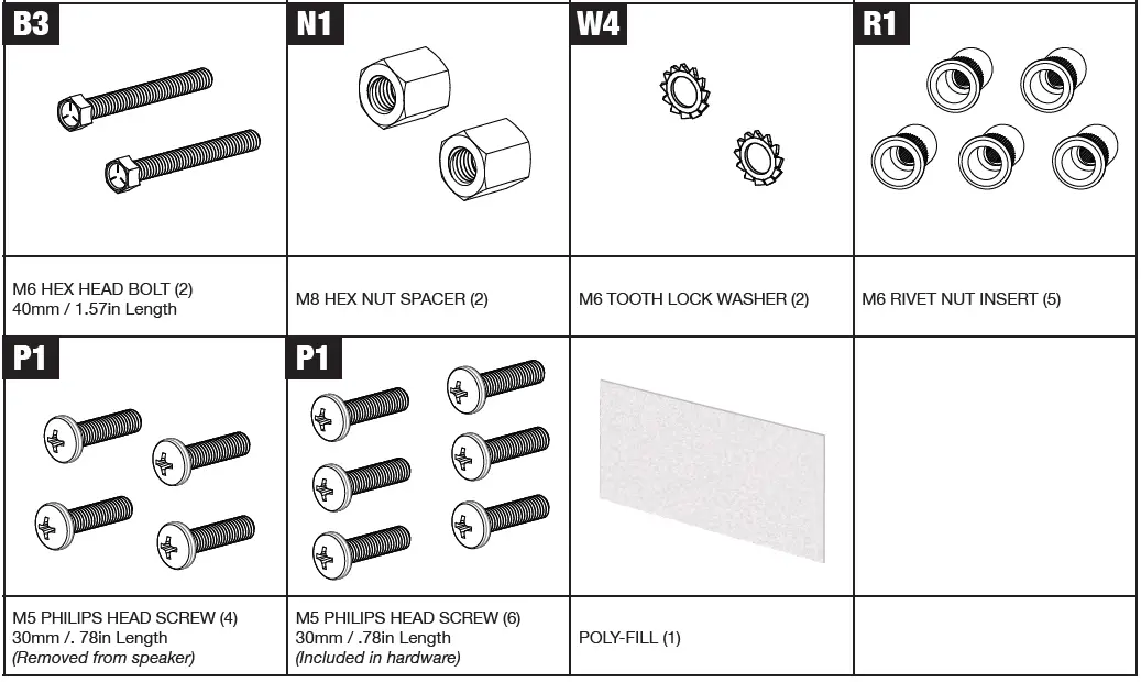 Stinger-TXFBB12-12-Inch-Swing-Gate-Mounted-Subwoofer-Enclosure-FIG-4