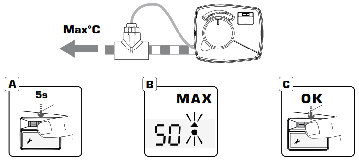ESBE CRS200 Series Setpoint Controls Sensor - 5