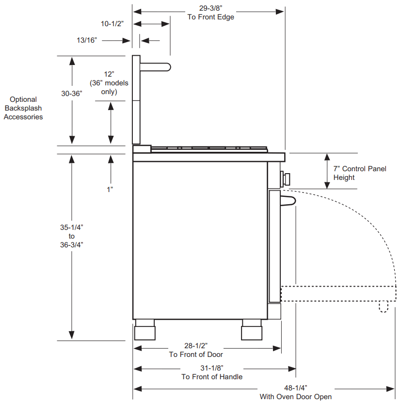 MONOGRAM ZDP366NTSS 30 36 and 48 Dual Fuel Professional Ranges - FIGURE 13