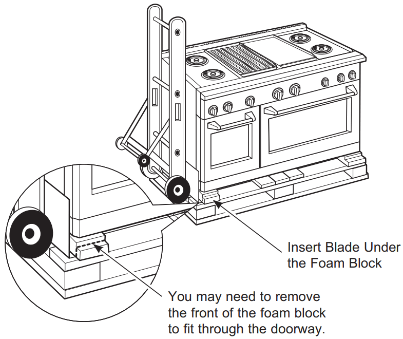 MONOGRAM ZDP366NTSS 30 36 and 48 Dual Fuel Professional Ranges - FIGURE 25
