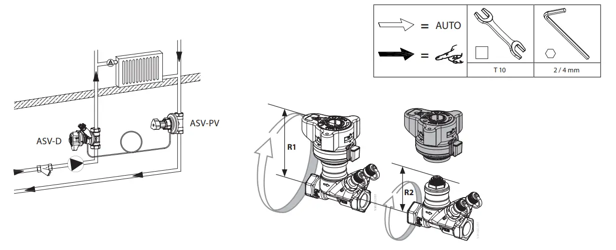 Danfoss ASV D DN 15 50 Automatic Balancing Valves - Fig