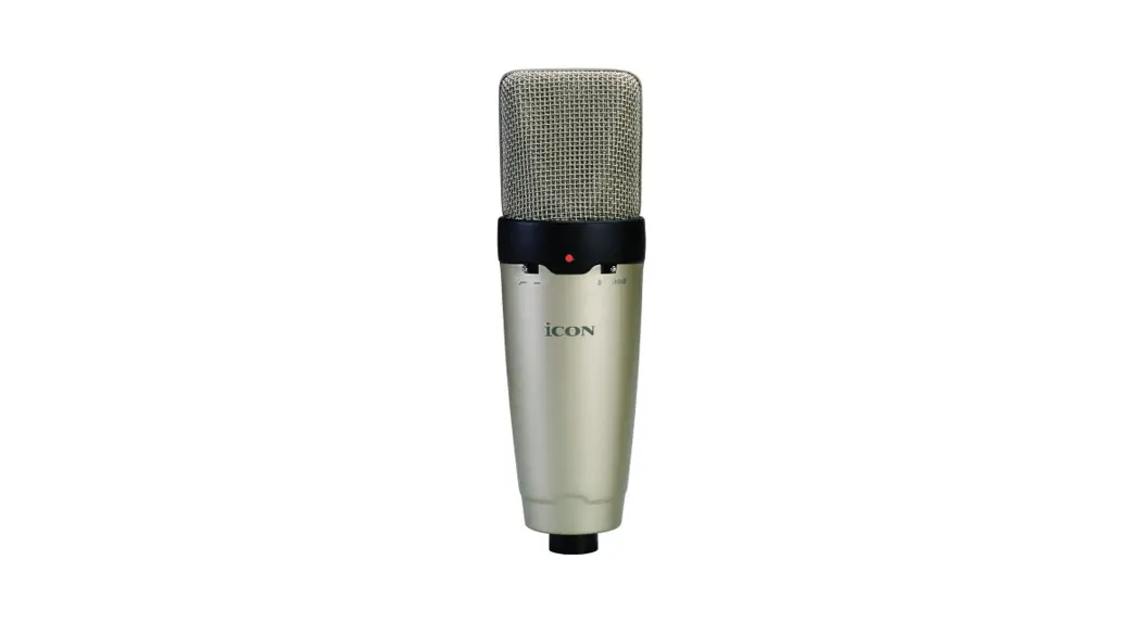 Icon Aurora Large Diaphragm Studio Condenser Microphone User Manual