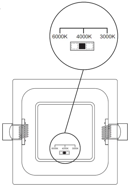 s r o Panlux Downlight Square - fig4