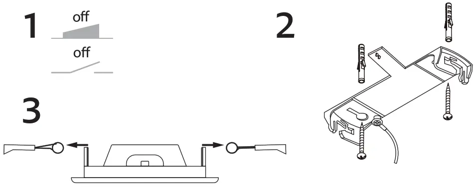 s r o Panlux Downlight Square - fig7