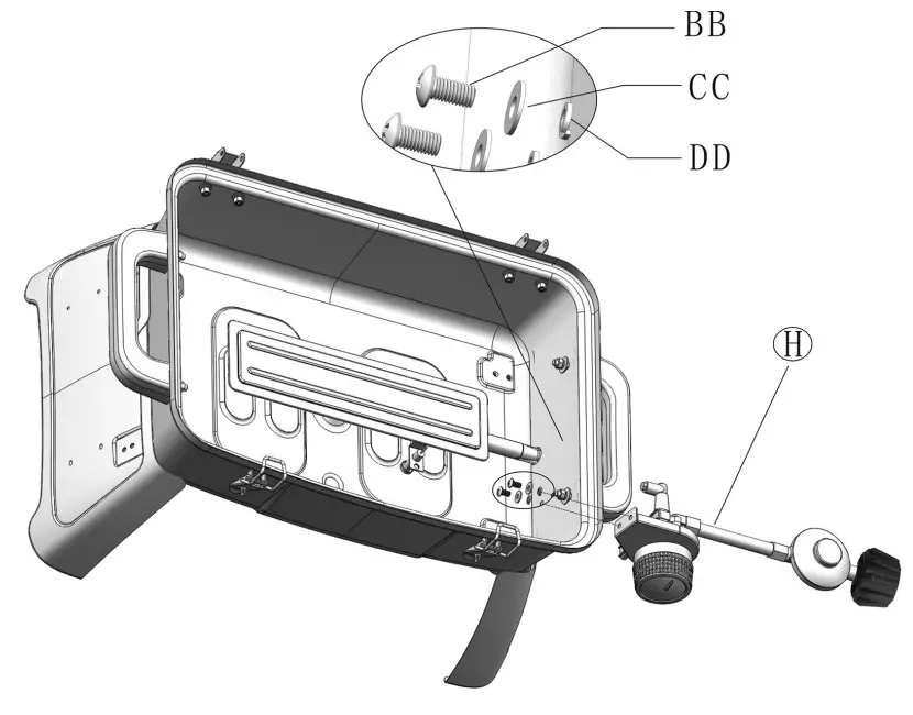 Gasmate BQ1079 Orbitor BBQ - Fig 8